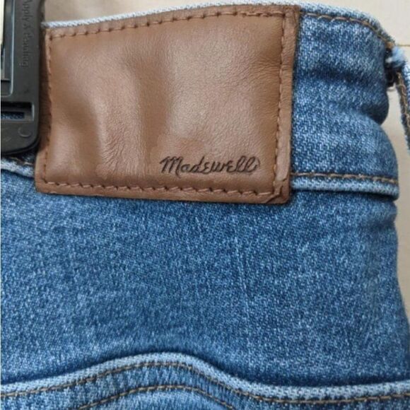 MADEWELL Mid Rise Skinny Crop 5 Button Sz 36 - Picture 9 of 9